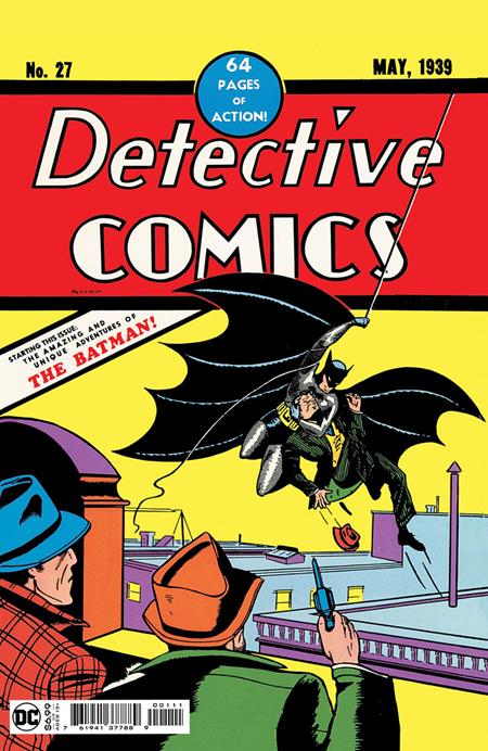 09/18/2024 BATMAN DAY 2024 - DETECTIVE COMICS #27 FACSIMILE EDITION CVR A BOB KANE (GOLDEN AGE SIZE) Batman DC COMICS   