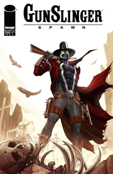 10/09/2024 GUNSLINGER SPAWN #36 CVR A RENAUD  IMAGE   