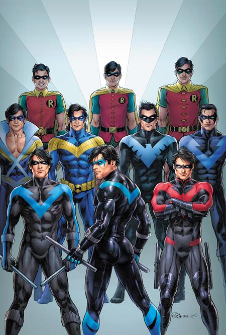 NIGHTWING #118 CVR E NICOLA SCOTT ARTIST SPOTLIGHT CARD STOCK VARIANT 2024 Nightwing DC COMICS   