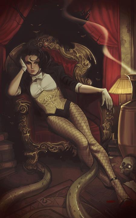 ZATANNA BRING DOWN THE HOUSE #4 (OF 5) CVR C JOSHUA SWAY SWABY VARIANT (MR) 2024 Zatanna DC COMICS   