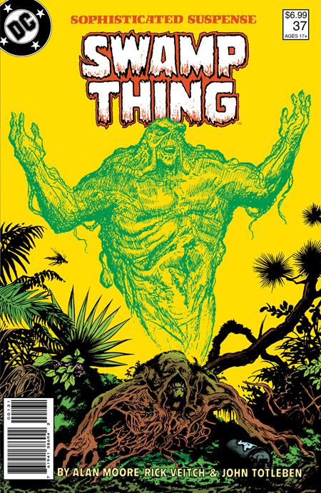 SAGA OF THE SWAMP THING #37 FACSIMILE EDITION CVR D STEPHEN R BISSETTE & JOHN TOTLEBEN FOIL VARIANT (MR) 2025 Swamp Thing DC COMICS