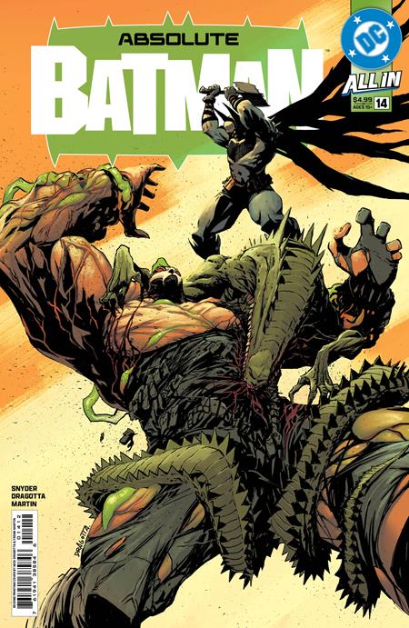 02/04/2026 ABSOLUTE BATMAN #14 2ND PRINT VARIANT DRAGOTTA DC COMICS