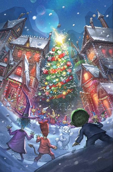 TIM BURTONS THE NIGHTMARE BEFORE CHRISTMAS THE SHIVER OF CHRISTMAS TOWN #2 1:10 ALAN QUAH VIRGIN VARIANT 2026 Nightmare Before Christmas DYNAMITE ENTERTAINMENT