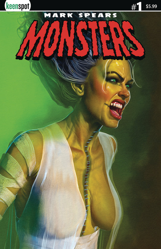 09/25/2024 MARK SPEARS MONSTERS #1 CVR E BRIDEZILLA  UDON   