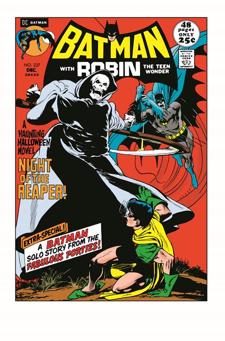 10/09/2024 BATMAN #237 FACSIMILE EDITION CVR A NEAL ADAMS Batman DC COMICS   