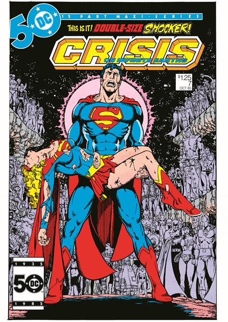 10/16/2024 CRISIS ON INFINITE EARTHS #7 FACSIMILE EDITION CVR A GEORGE PEREZ  DC COMICS   