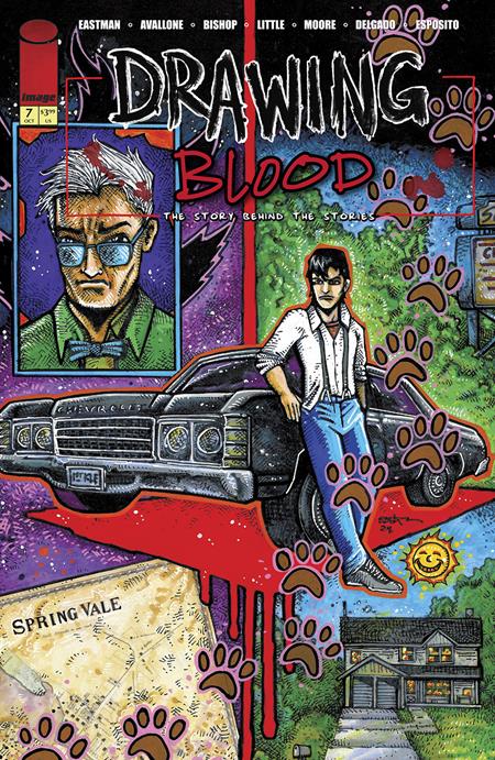 10/30/2024 DRAWING BLOOD #7 (OF 12) CVR A EASTMAN  IMAGE COMICS   