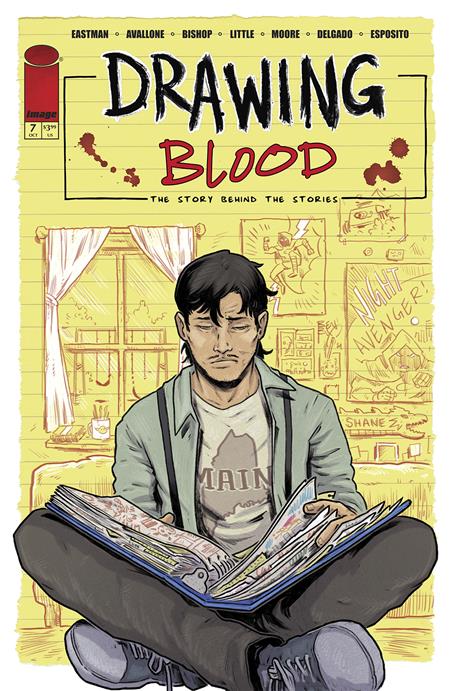 10/30/2024 DRAWING BLOOD #7 (OF 12) CVR B BISHOP  IMAGE COMICS   