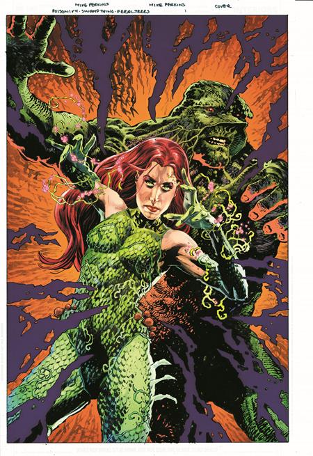 10/30/2024 POISON IVY SWAMP THING FERAL TREES #1 (ONE SHOT) CVR B MIKE PERKINS CARD STOCK VAR  DC COMICS   