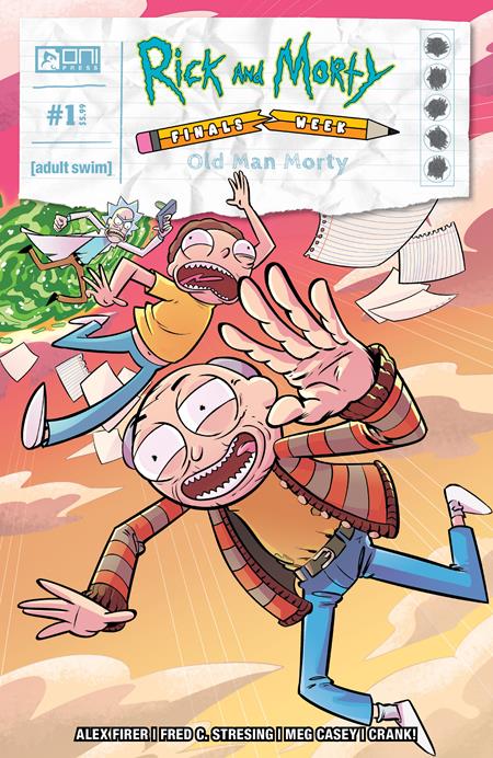 10/30/2024 RICK AND MORTY FINALS WEEK OLD MAN MORTY #1 CVR A  ONI PRESS INC.   