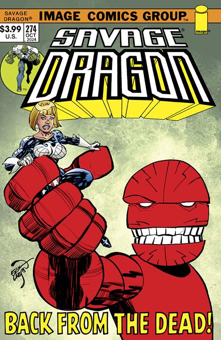 10/16/2024 SAVAGE DRAGON #274 CVR B LARSEN (MR)  IMAGE COMICS   