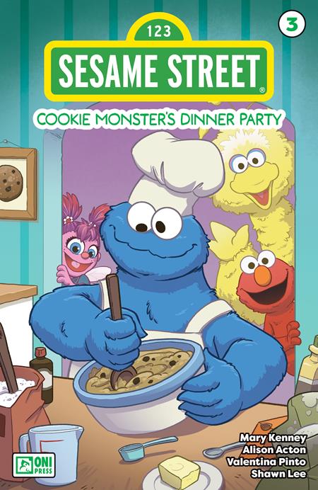 10/23/2024 SESAME STREET #3 CVR A ACTON  ONI PRESS INC.   