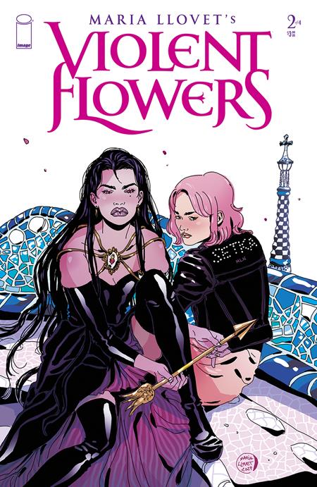 10/23/2024 VIOLENT FLOWERS #2 (OF 4) CVR A LLOVET (MR)  IMAGE COMICS   