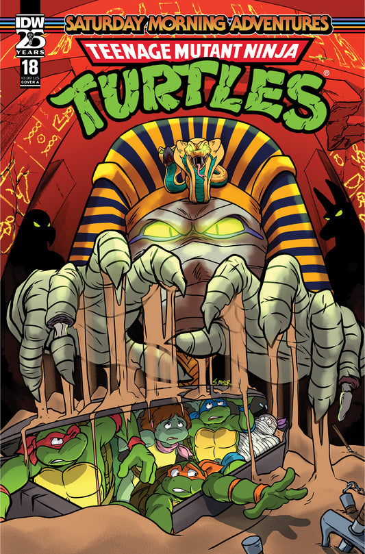 10/23/2024 TMNT SATURDAY MORNING ADV #18 CVR A MYER  IDW-PRH   