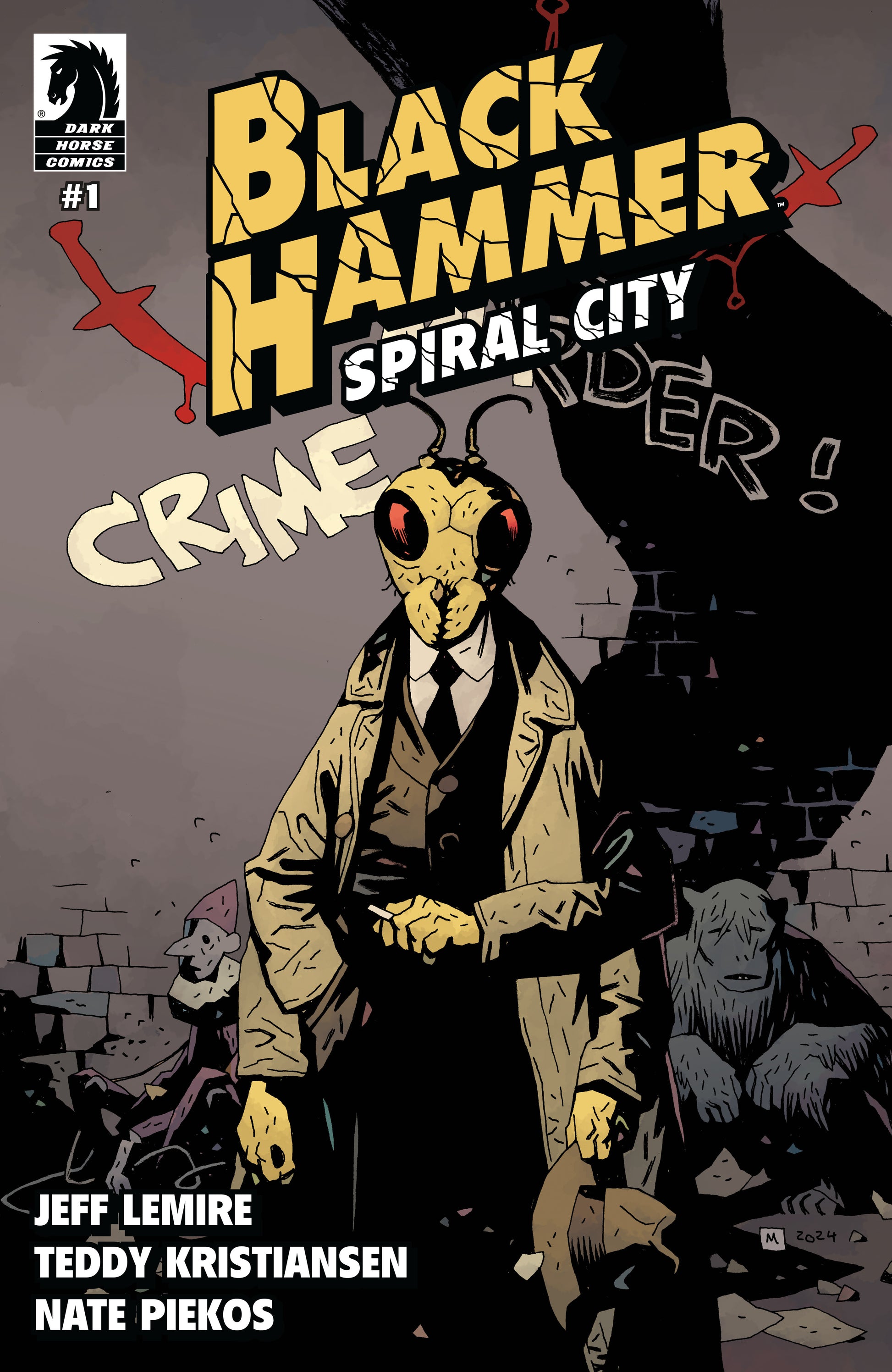 11/13/2024 BLACK HAMMER SPIRAL CITY #1 CVR B MIGNOLA  DARK HORSE PRH   