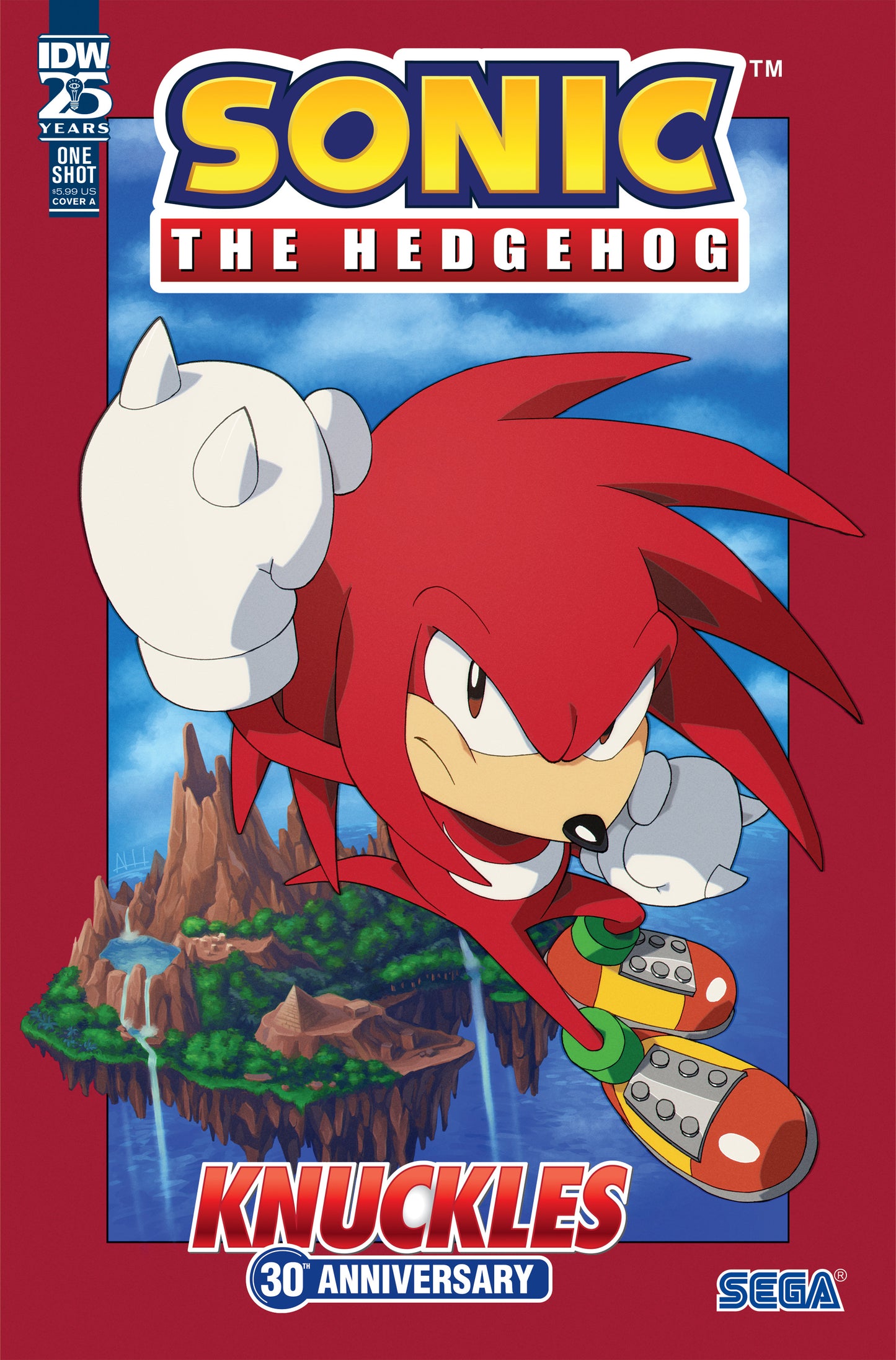 10/30/2024 SONIC THE HEDGEHOG KNUCKLES 30TH ANN SPECIAL #1 CVR A  IDW-PRH   