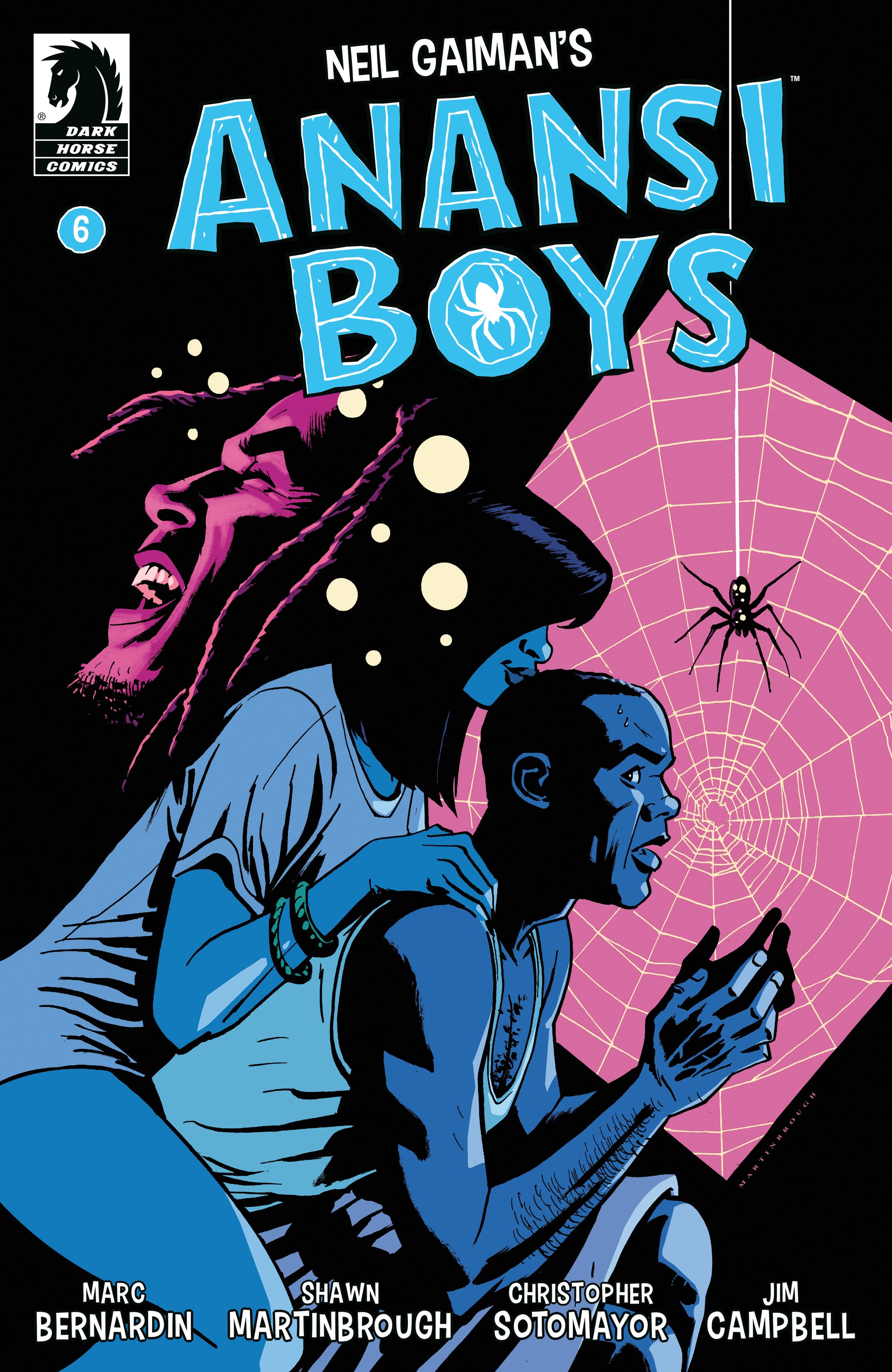 11/27/2024 ANANSI BOYS I #6 CVR B MARTINBROUGH  DARK HORSE PRH   