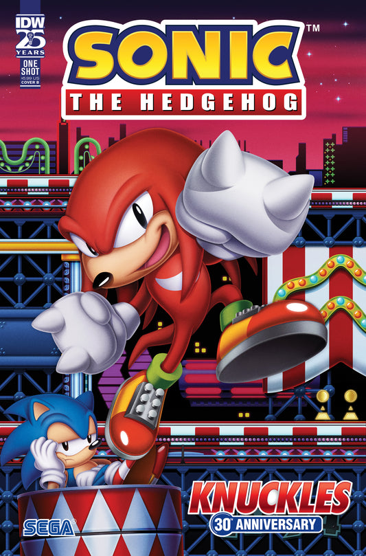 10/30/2024 SONIC THE HEDGEHOG KNUCKLES 30TH ANN SPECIAL #1 CVR B HUGHES  IDW-PRH   