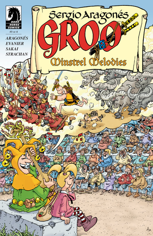 11/13/2024 GROO MINSTREL MELODIES #3  DARK HORSE PRH   