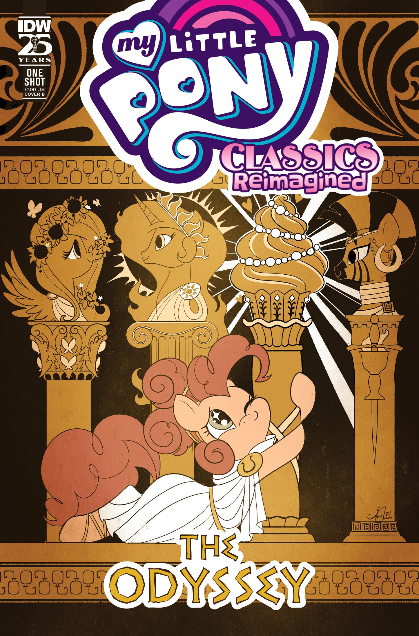 11/06/2024 MLP CLASSICS REIMAGINED ODYSSEY #1 CVR B MEBBERSON  IDW-PRH   