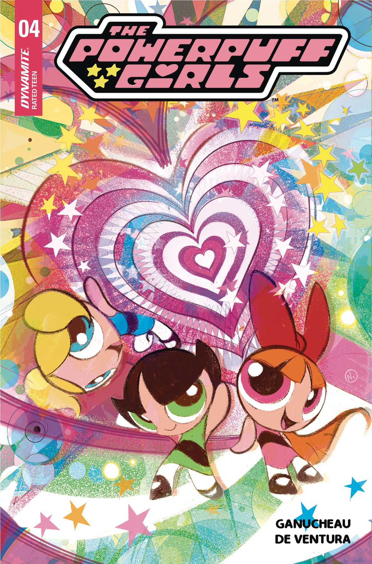 10/16/2024 POWERPUFF GIRLS #4 CVR B BALDARI  DYNAMITE   