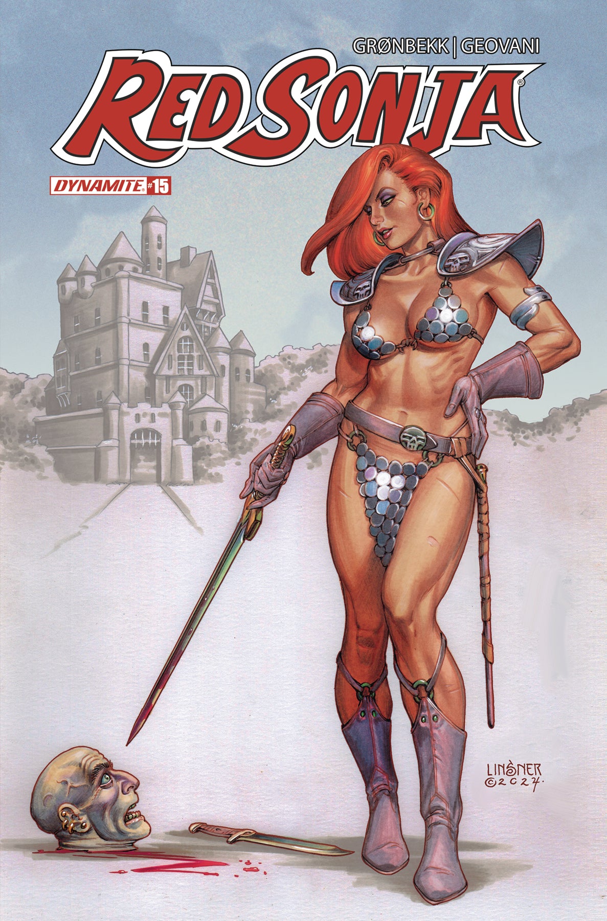 10/30/2024 RED SONJA 2023 #15 CVR C LINSNER  DYNAMITE   