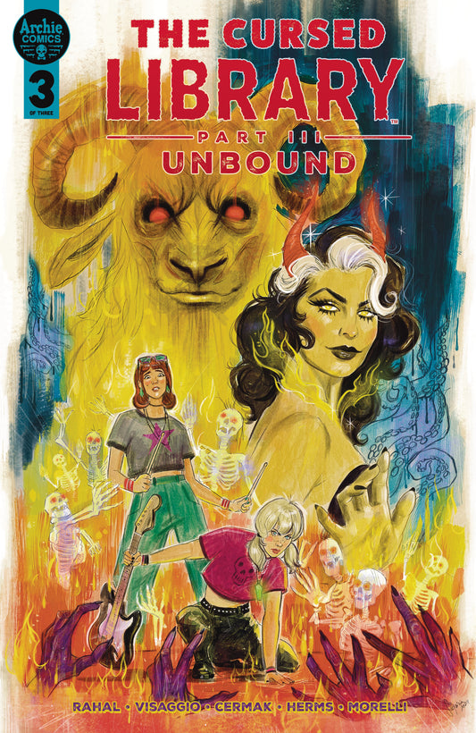 10/30/2024 CURSED LIBRARY UNBOUND CVR D SUSPIRIA VILCHEZ  ARCHIE COMIC PUBLICATIONS   