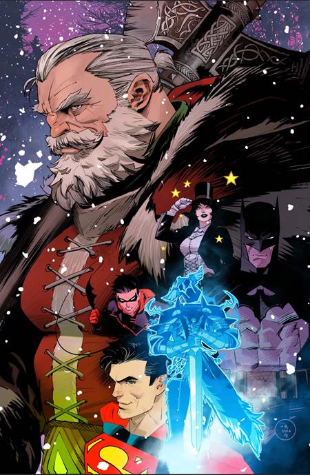 11/27/2024 BATMAN SANTA CLAUS SILENT KNIGHT RETURNS #1 (OF 5) CVR B DAN MORA CARD STOCK VAR  DC COMICS   