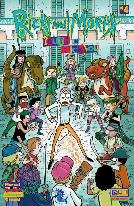 11/13/2024 RICK AND MORTY YOUTH IN RICKVOLT #4 CVR A GREGORI (MR)  ONI PRESS INC.   