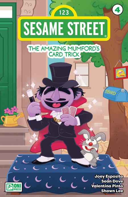 11/20/2024 SESAME STREET AMAZING MUMFORDS CARD TRICK #4 CVR B HUNTING  ONI PRESS INC.   