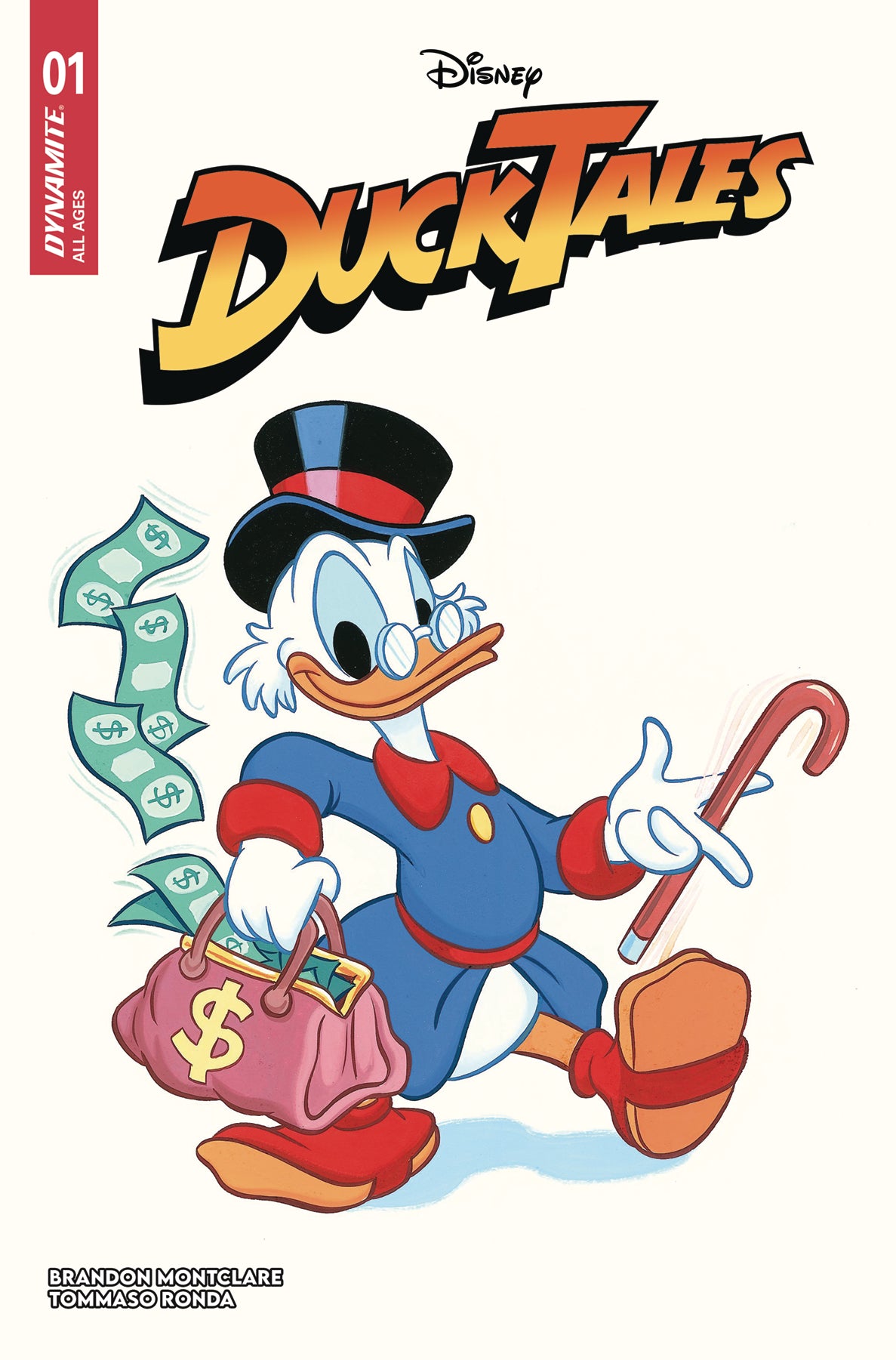 11/06/2024 DUCKTALES #1 CVR E CLASSIC CHARACTER ART  DYNAMITE   