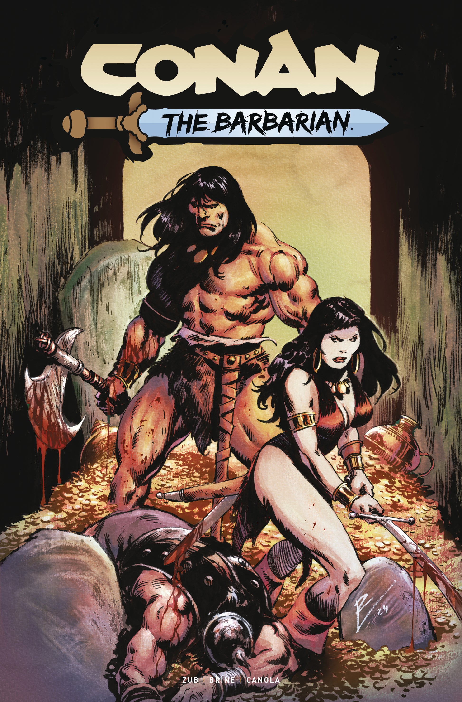 11/27/2024 CONAN BARBARIAN #17 CVR A TORRE (MR)  TITAN COMICS   