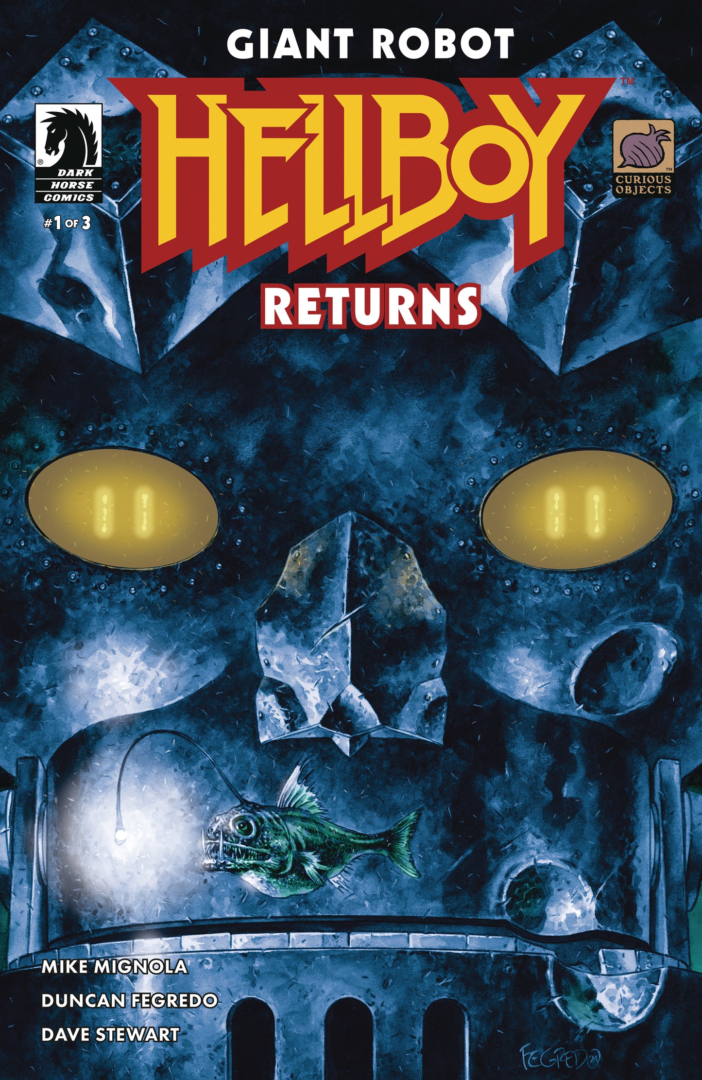 03/05/2025 GIANT ROBOT HELLBOY RETURNS #1 CVR A FEGREDO  DARK HORSE PRH   