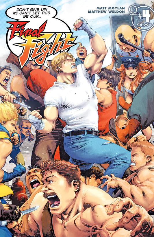 11/27/2024 FINAL FIGHT #4 (OF 4) CVR A WELDON  UDON ENTERTAINMENT INC   