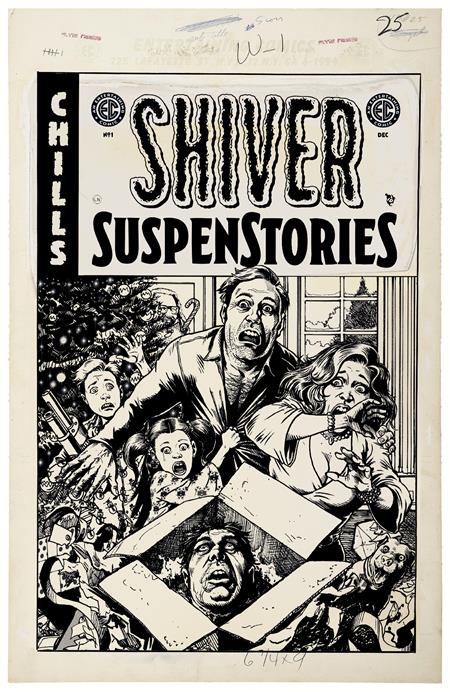 12/11/2024 EC SHIVER SUSPENSTORIES #1 CVR B HUGHES (MR)  ONI PRESS INC.   