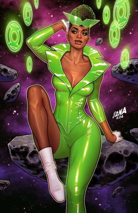 12/11/2024 GREEN LANTERN #18 CVR E DAVID NAKAYAMA ARTIST SPOTLIGHT CARD STOCK VARIANT  DC COMICS   