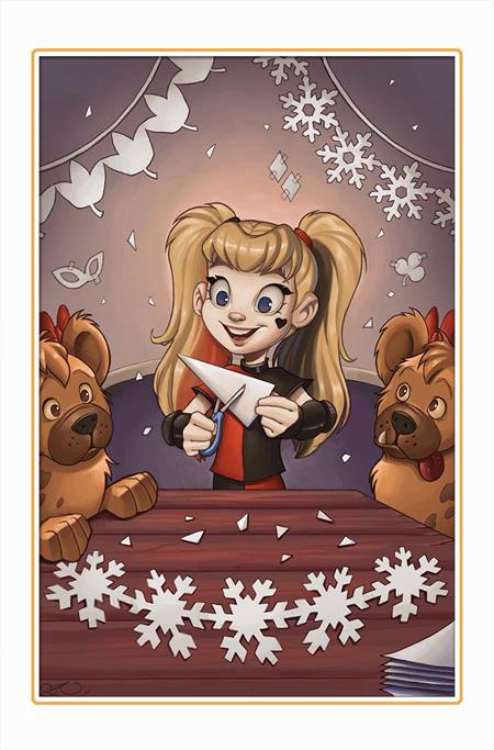 12/25/2024 HARLEY QUINN #46 CVR D CHRISSIE ZULLO DC WINTER WONDERLAND CARD STOCK VAR  DC COMICS   