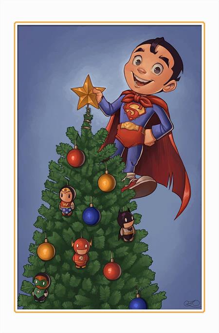 12/25/2024 SUPERMAN #21 CVR E CHRISSIE ZULLO DC WINTER WONDERLAND CARD STOCK VAR  DC COMICS   