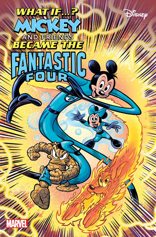 01/08/2025 WHAT IF MICKEY & FRIENDS BECAME FANTASTIC FOUR #1  MARVEL PRH   