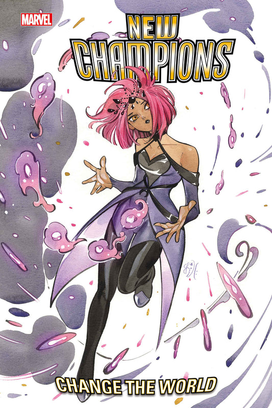 01/08/2025 NEW CHAMPIONS #1 PEACH MOMOKO VARIANT  MARVEL PRH   