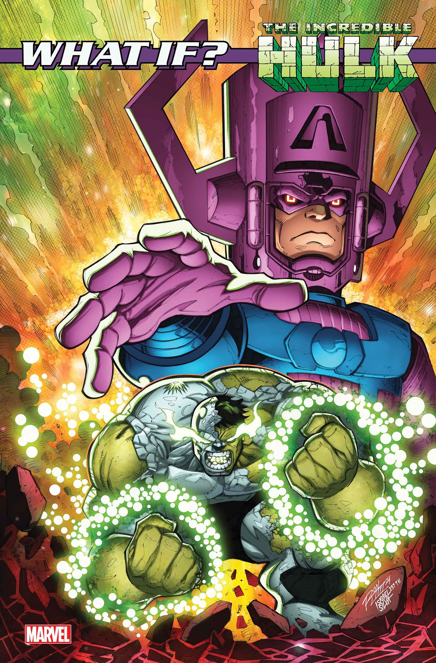 01/01/2025 WHAT IF GALACTUS GALACTUS TRANSFORMED HULK #1  MARVEL PRH   