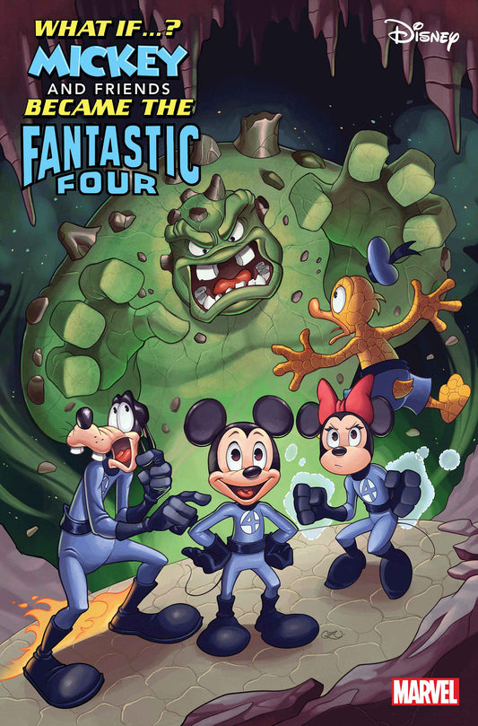 01/08/2025 WHAT IF MICKEY & FRIENDS BECAME FANTASTIC FOUR #1 ZULLO VAR  MARVEL PRH   