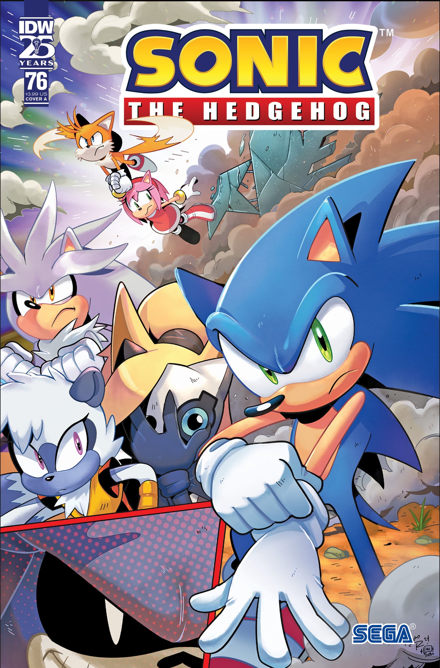 12/18/2024 SONIC THE HEDGEHOG #76 CVR A ROTHLISBERGER  IDW-PRH   