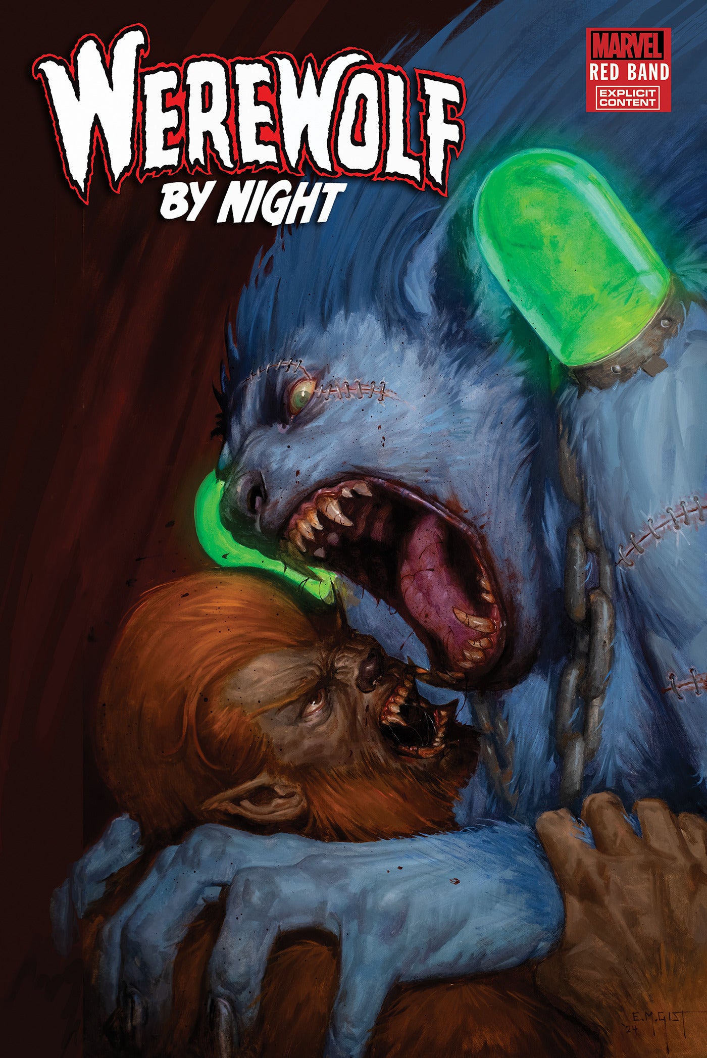 01/01/2025 WEREWOLF BY NIGHT RED BAND #6  MARVEL PRH   