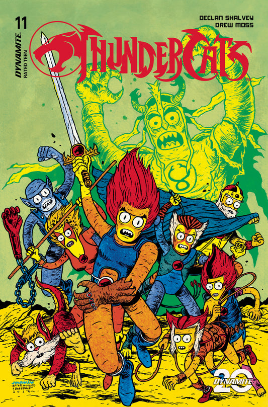 12/18/2024 THUNDERCATS #11 CVR I MANIX FOIL (C: 1-0-0)  DYNAMITE   