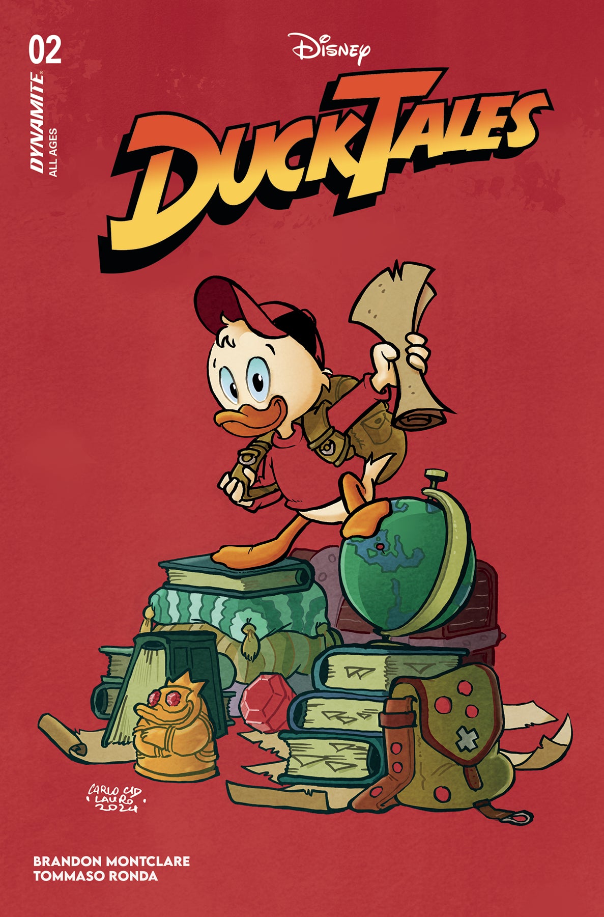 12/04/2024 DUCKTALES #2 CVR C LAURO (C: 1-0-0)  DYNAMITE   