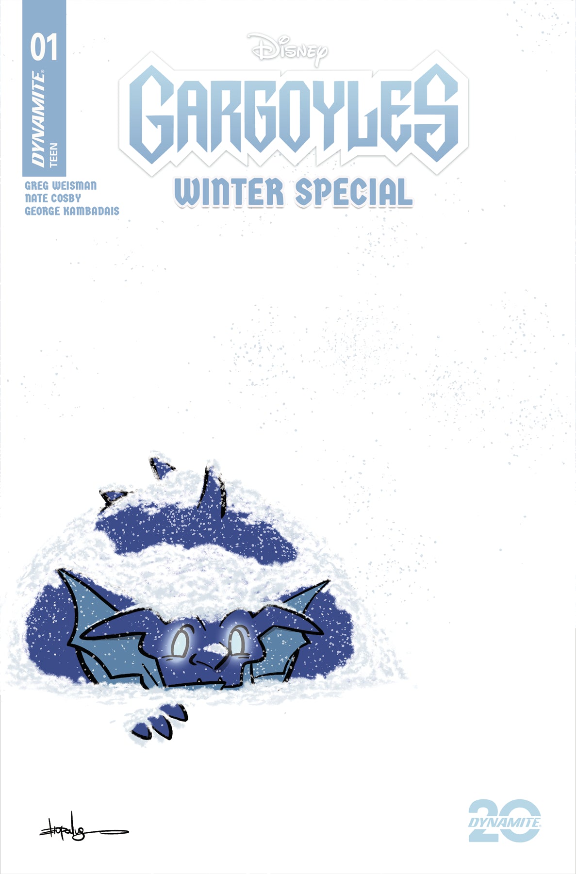 12/04/2024 GARGOYLES WINTER SPECIAL #1 CVR D ELIOPOULOS (C: 1-0-0)  DYNAMITE   