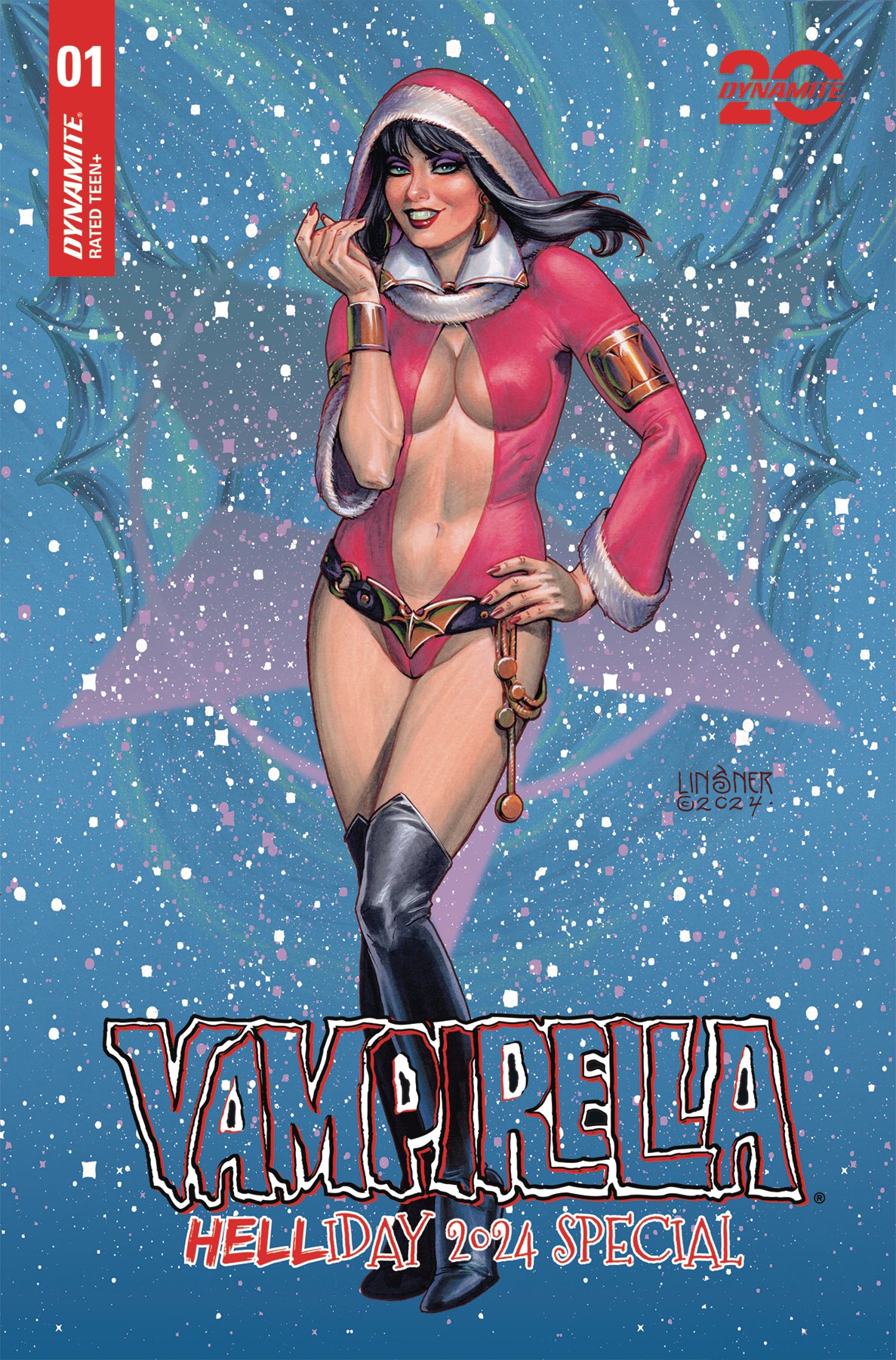 12/25/2024 VAMPIRELLA HELLIDAY 2024 SP #1 CVR B LINSNER  DYNAMITE   