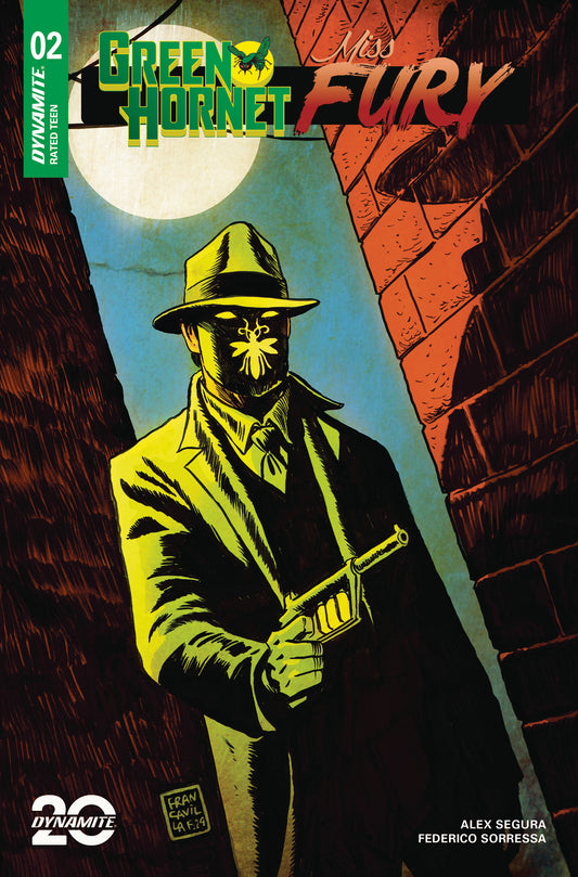 12/18/2024 GREEN HORNET MISS FURY #2 CVR A FRANCAVILLA  DYNAMITE   