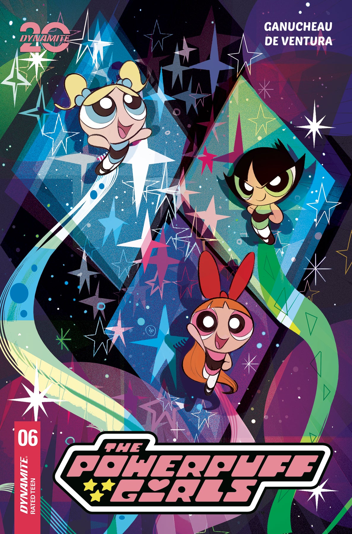 12/18/2024 POWERPUFF GIRLS #6 CVR C BALDARI (C: 1-0-0)  DYNAMITE   